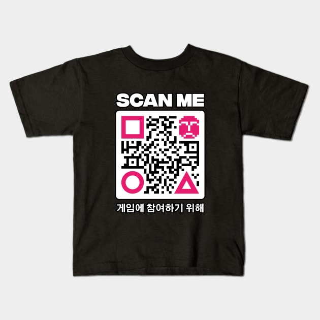 scan me Kids T-Shirt by spoilerinc